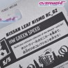 Hot Wheels Nissan Leaf Nismo RC02 - tarjeta larga japonesa HCM57-M910M