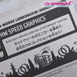 Hot Wheels LB-Works Lamborghini Huracan Coupe Mad Mike - tarjeta larga japonesa HCM55-M910L