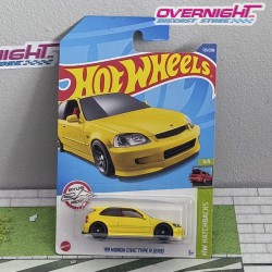 Hot Wheels 99 Honda Civic Type R EK9 - tarjeta larga japonesa HHF11-M910F