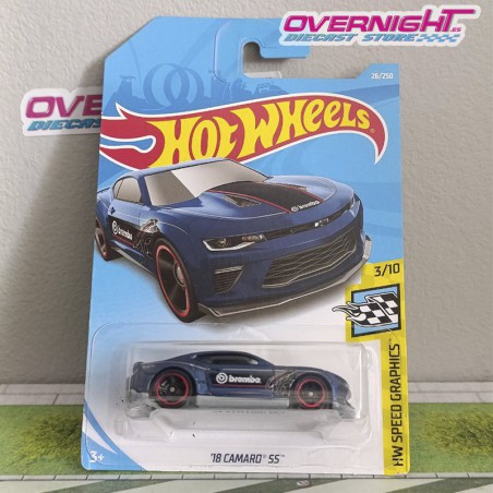 Hot Wheels 18 Camaro SS - tarjeta larga FYC99-D7C3