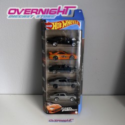 Hot Wheels Pack 5 Fast and Furious Supra - Charger