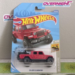 Hot Wheels 20 Jeep Gladiator - tarjeta larga GHB41-D7C5