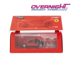 Tarmac Works Ford Rs200 Grupo B rojo – con cubierta motor desmontable – 1/64 T64PR-001-RE