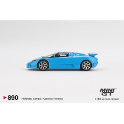 Mini GT Bugatti Eb110 Super Sport 1995 azul – escala 1/64 MGT00890-L