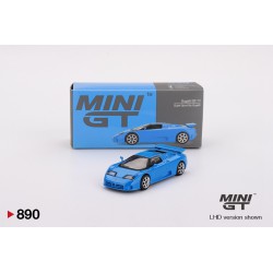 Mini GT Bugatti Eb110 Super Sport 1995 azul – escala 1/64 MGT00890-L