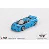 Mini GT Bugatti Eb110 Super Sport 1995 azul – escala 1/64 MGT00890-L