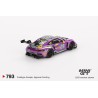 Mini GT Porsche 911 (992) Gt3 R n27 Hubauto Racing 70th Macau GP lila 1/64 MGT00793-L