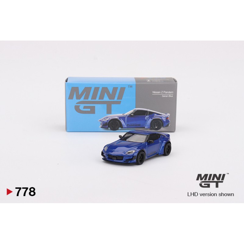 Mini GT Nissan Z Pandem 2024 azul - 1/64 MGT00778-L