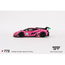 Mini GT Lamborghini Huracan Gt3 Evo2 n83 Iron Dames 24h Daytona – 1/64 MGT00772-L