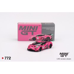 Mini GT Lamborghini Huracan Gt3 Evo2 n83 Iron Dames 24h Daytona – 1/64 MGT00772-L