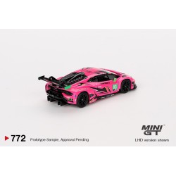 Mini GT Lamborghini Huracan Gt3 Evo2 n83 Iron Dames 24h Daytona – 1/64 MGT00772-L