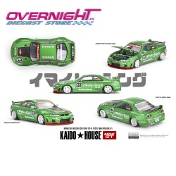 Kaido House Nissan Skyline Gt-R (R33) Imai Racing V1 verde – 1/64 Mini GT KHMG150