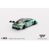 Mini GT Porsche 911 (992) Gt3 R n28 Hubauto Racing Macau GP verde MGT00804-L