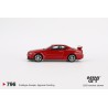Mini GT Nissan Skyline GT-R (R34) V-Spec Active Rojo – Escala 1/64 MGT00796-R