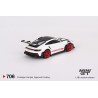 Mini GT Porsche 911 (992) GTS RS Weissach Package blanco – Escala 1/64 MGT00706-L