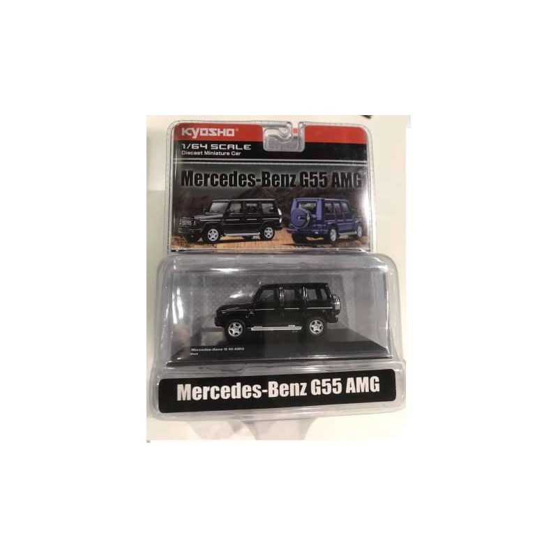 Kyosho Mercedes Benz Amg G55 en caja acrílica – Escala 1/64 7021G1B