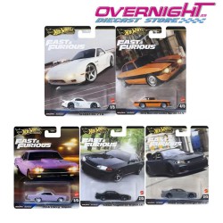 Hot Wheels Premium Fast and Furious 2025 Mix K - Giulia - RX7 - Charger - GTR R32 - Impala HNW46-979K