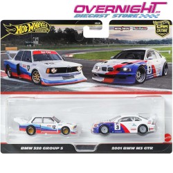 Hot Wheels Premium pack 2 BMW E46 GTR y BMW 320 Grupo 5 JBK99