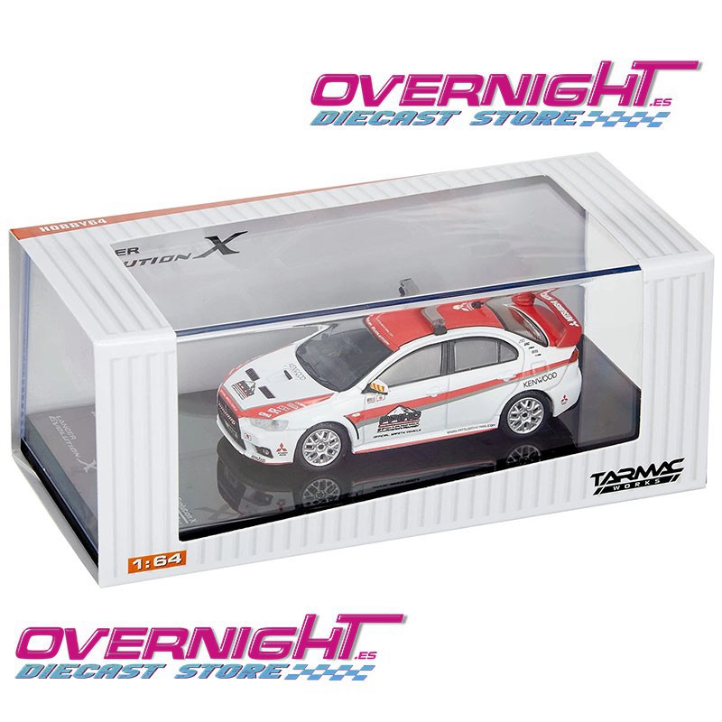 Tarmac Works Mitsubishi Lancer Evo X Pikes Peak Safety Car – 1/64 TC-T64-004PP