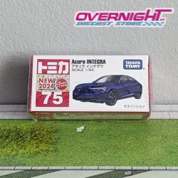 Acura Integra azul - Tomica 75 New 2024 Sticker
