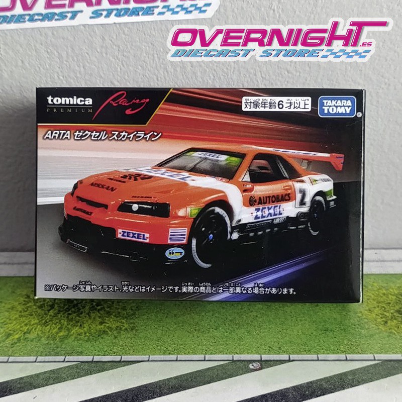 Nissan Skyline ARTA Zexel GT-R R34 Tomica Premium Racing