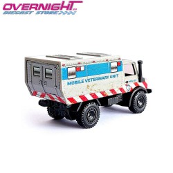 Hot Wheels Premium Mercedes-Benz Unimog U 1300 L – Jurassic World HCP08 - Escala 1/64