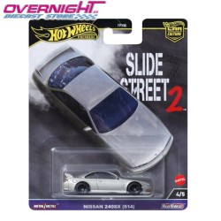 Hot Wheels Premium Nissan 240sx (s14) – Slide Street 2 HKC83 - Escala 1/64