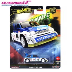 Hot Wheels Premium MG Metro 6R4 – Hammer Drop HRW09 - Escala 1/64