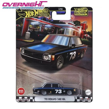 Hot Wheels Premium 73 Volvo 142 GL – Boulevard HRT79 - Escala 1/64