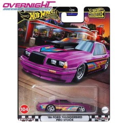 Hot Wheels Premium 86 Ford Thunderbird Pro Stock – Boulevard hrt72 - Escala 1/64