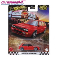 Hot Wheels Premium Lancia Delta Integrale – Boulevard JBL18 - Escala 1/64