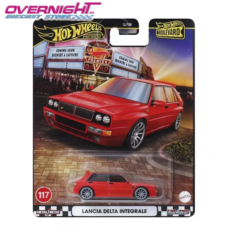 Hot Wheels Premium Lancia Delta Integrale – Boulevard JBL18 - Escala 1/64
