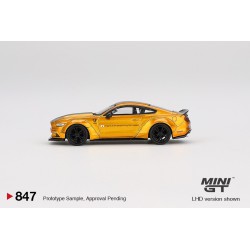 Mini GT Ford Mustang Lb-Works Gold 2017 – Mini GT MGT00847-L escala 1/64