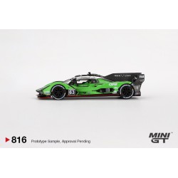Mini GT Lamborghini SC63 n63 Iron Lynx Sebring 12 hrs 2024 – Mini GT00816-L – escala 1/64