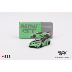 Mini GT Lamborghini Huracan Gt3 Evo2 n63 Iron Lynx 24h Daytona – 1/64 MGT00813-L