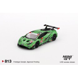 Mini GT Lamborghini Huracan Gt3 Evo2 n63 Iron Lynx 24h Daytona – 1/64 MGT00813-L