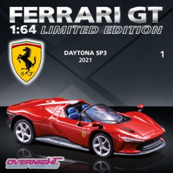 2021 Ferrari Daytona Sp3 rojo – Colección Ferrari 1/64 numero 1