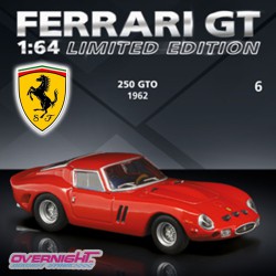 1962 Ferrari 250 Gto rojo – Colección Ferrari 1/64 numero 6
