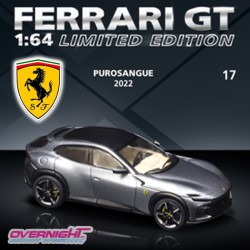 2022 Ferrari Purosangue gris – Colección Ferrari 1/64 numero 17