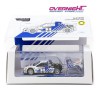 Tarmac Works Ford RS200 Lombard Rac Rally n2 Stig Blomqvist - Escala 1/64 Azul y blanco TC-T64P-001-86RAC02