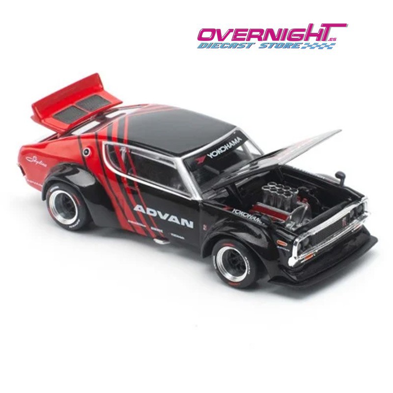 Pop Race Skyline Gt-R Drift (Kenmeri) Advan – Escala 1/64 PR640199