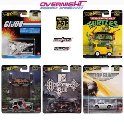Hot Wheels Premium Pop Culture Entertainment Series pack de 5 coches HXD63-979K