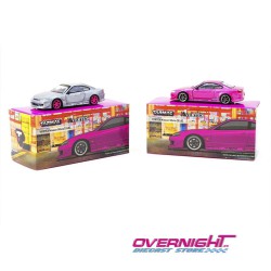 Tarmac Works Vertex Nissan Silvia (S15) rosa metálico – Escala 1/64 TC-T64G-023-PI
