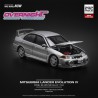 Pop Race Mitsubishi Lancer Evolution IV plata – Escala 1/64 PR640140