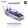 Pop Race Nissan Skyline C210 Kaido Racer (Bosozoku Style) lila cromado y plata – Escala 1/64 PR640107