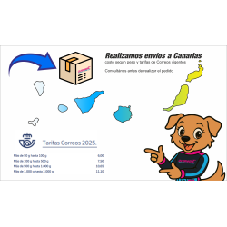 Envío Canarias (menos de 100 gramos)