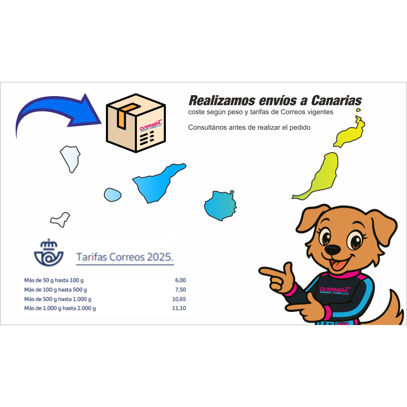 Envío Canarias (menos de 100 gramos)
