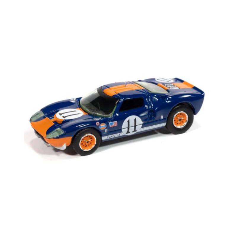 Auto World 1965 Ford GT40 Gulf - Escala 1/64 - AWSP182B