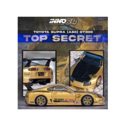 Inno64 Toyota Supra (A80) Top Secret GT300 dorado - Escala 1/64 - IN64-A80TS-GOLD