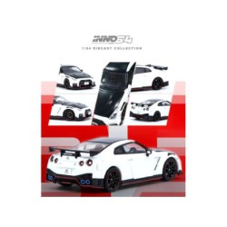 Inno64 Nissan GT-R (R35) Nismo blanco - Escala 1/64 - IN64-R35N-WHI